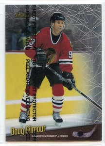 1998-99 Topps Finest Hockey - #54 - Doug Gilmour - Chicago Blackhawks