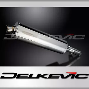Honda NC750X 2014-2015 Slip On 18" Oval Stainless Exhaust Muffler Kit - Picture 1 of 4