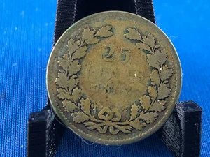 NETHERLAND 25 CENTS 1893? (0.640 Silver) (A2/90) - Picture 1 of 2