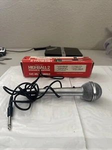 Realistic Dynamic Highball 2 Microphone Model 33-985 With Box - Picture 1 of 5
