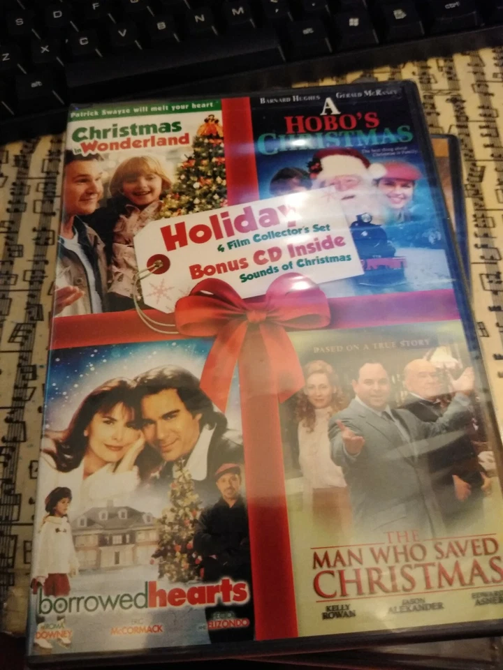 Holiday Four Film Collector's Set (DVD, 2009, 2-Disc Set) 4 Christmas Movie New - Image 1 of 1