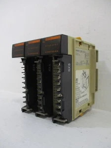 Lot of 3x OMRON CQM1-ID212 Input Units Module PLC 24V-DC 6mA 16pts. - Picture 1 of 6