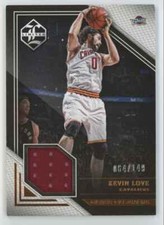 2015-16 Panini Limited Bronze Kevin Love Patch 64/149 Cavaliers #5 C36