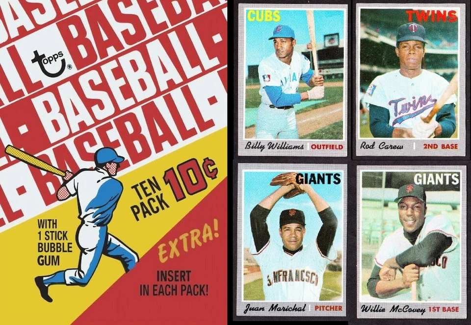 1970  Topps MLB baseball single cards  (#1 - #350)  great condition - Image 1 of 1