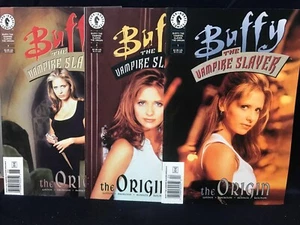 Buffy The Vampire Slayer - The Origin - Juego completo de cómics edición 1-3 portadas de fotos - Imagen 1 de 1