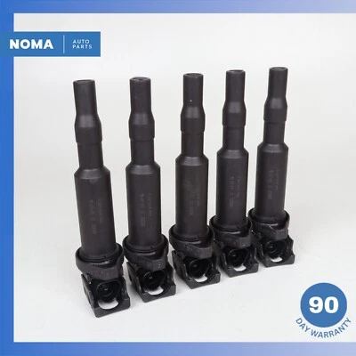 04-10 Juego de 5 bobinas de bobina de encendido BMW E64 645Ci 550i 750i OEM Foto 1 de 4