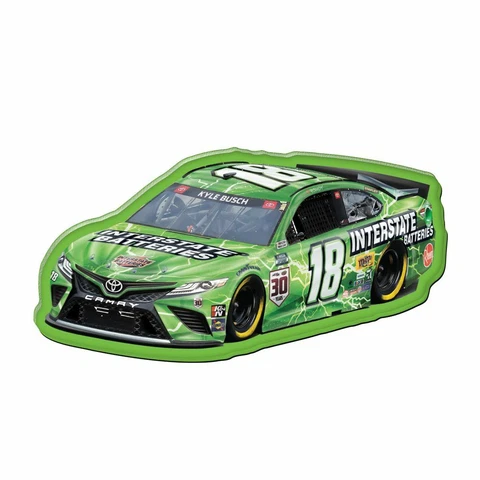 Kyle Busch 2021 Wincraft #18 Interstate Batteries Acrylic Magnet FREE SHIP Cover
