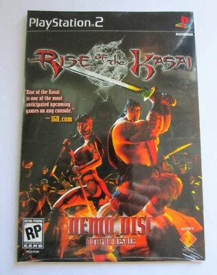 Rise of the Kasai Demo Disc PS2 (Sony Playstation 2, 2005) New and Sealed - Image 1 of 4