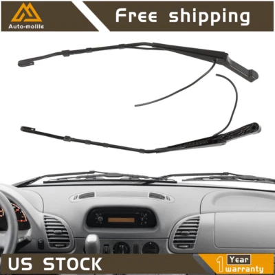 Front Left+Right Windshield Wiper Arm For Mercedes Freightliner Dodge Sprinter - Image 1 of 4