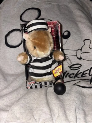 Gemmy Dancing Singing Hámster Cárcel Rock Prison Ball 2002 Necesita Baterías Foto 1 de 4