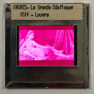 Ingres La Grande Odalisque 1814 Louvre Vintage 35mm Art Slide - Picture 1 of 1