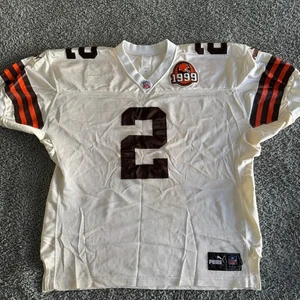 Vintage 1999 Puma Tim Couch NFL Cleveland Browns Home Jersey 52 Medium Rare - Bild 1 von 13