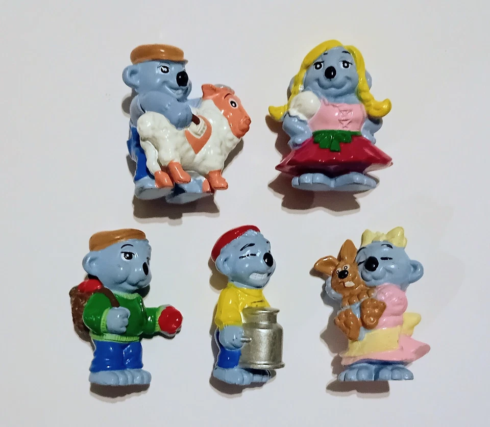 KOALAS FARM FIGURINES SET SCHOLLER GERMANY FIGURES COLLECTIBLES MINIATURES - Image 1 of 1