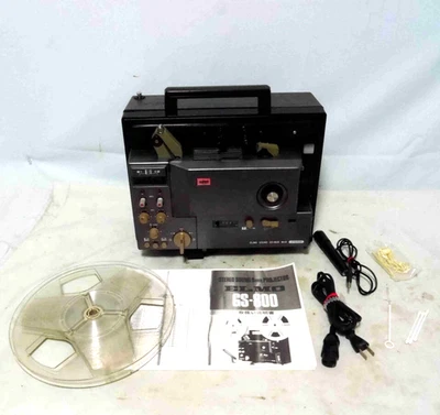 ELMO GS800 2-Lautsprecher 2-Spur Magnet Stereo Sound 8mm Beamer 100V GEBRAUCHT - Bild 1 von 4