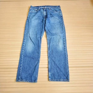 Levi's Jeans W36 L32 Blue Men's 581 06 Regular Straight Cut Demin Zip Fly  - Picture 1 of 10