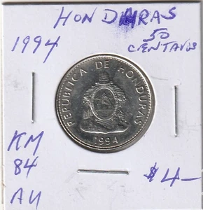 Honduras 1994 50 Centavos - Picture 1 of 2