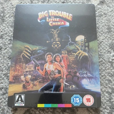 Big Trouble in Little China Blu-ray Steelbook UK Exclusive, New Sealed - Image 1 of 4