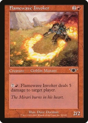 (4x) FLAMEWAVE INVOKER - Legions – MTG Magic the Gathering Card - Common - Image 1 of 4
