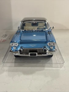 Franklin Mint 1957 Cadillac Eldorado Brougham "BAHAMA BLUE" LE 1:24 RARE! NIB - Picture 1 of 11