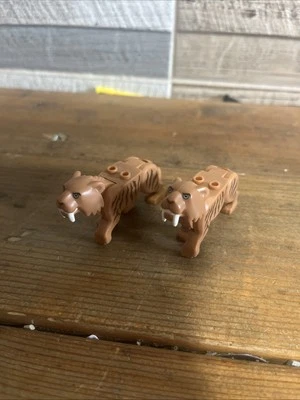 LEGO Sabre Diente Tigre Minifigura X2 Foto 1 de 4