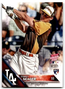 Corey Seager 2016 Topps Update HR Derby RC Rookie #US205 Los Angeles Dodgers - Picture 1 of 2