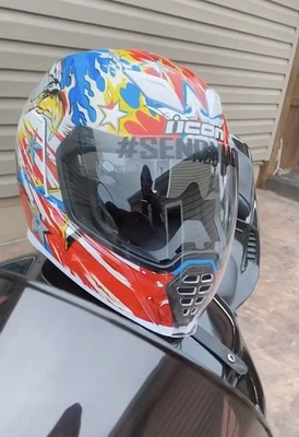 Icon Airflite 头盔 Freedom Spitter - 尺寸 S - — 第 1/4 张图片