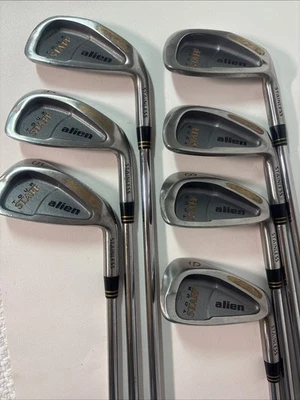 Alien Golf Tour Staff Iron Set 3-9, No Pitching Wedge, Regular Steel Flex RH - Image 1 of 4