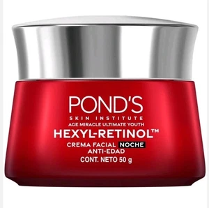 PONDS AGE MIRACLE RETINOL NIGHT CREAM/CREMA DE NOCHE ANTI EDAD CON RETINOL - Picture 1 of 6