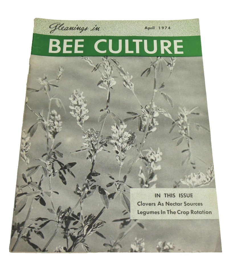 Honey Bee Culture Magazine 1974 Beekeeping Increase Colony Clover Nectar Sources - Image 1 of 4