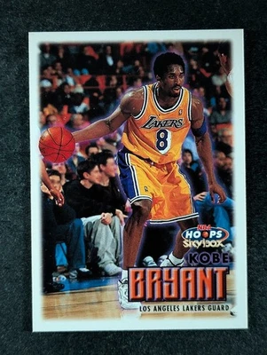 1999 Skybox NBA Hoops Basketball KOBE BRYANT Base Los Angeles Lakers #27 - Image 1 of 3