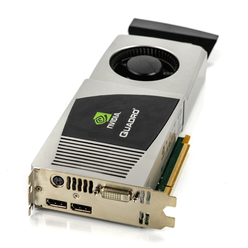 HP Nvidia Quadro Fx4800 1.5GB DDR3 PCIe x16 Graphics Card 490566-003 536796-001 - Image 1 of 4