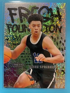 Jaden Springer – 2021 Metal Universe Champions #FF6 “Silver Dots” parallel /99 - Picture 1 of 2