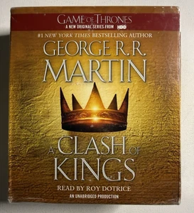 A Clash of Kings by George R R Martin Unabridged Audiobook 30 CDs - Picture 1 of 6
