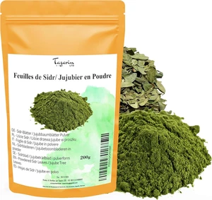 200G Gemahlene Sidr/Jujube-Blätter – Jujube-Pulver – Intensives Aroma Und Geschm - Bild 1 von 1