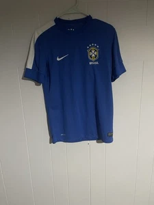 Seltenes Brasilien Auswärts Fußball Shirt Trikot 2013 2014 Nike Größe Small - Bild 1 von 10