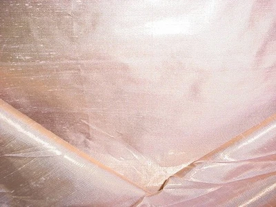 8-3/8Y  Donghia Apricot Gold Iridescent Gold Silk Drapery Upholstery Fabric - Image 1 of 3
