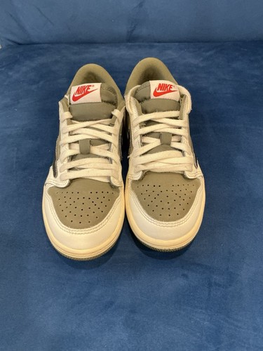 Air Jordan 1 Retro Low OG SP (PS) Travis Scott Medium Olive DO5442 200 13C