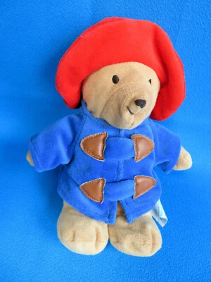 MY FIRST PADDINGTON BEAR BLUE beanie teddy soft toy RAINBOW DESIGNS VINTAGE 2002 - Image 1 of 4
