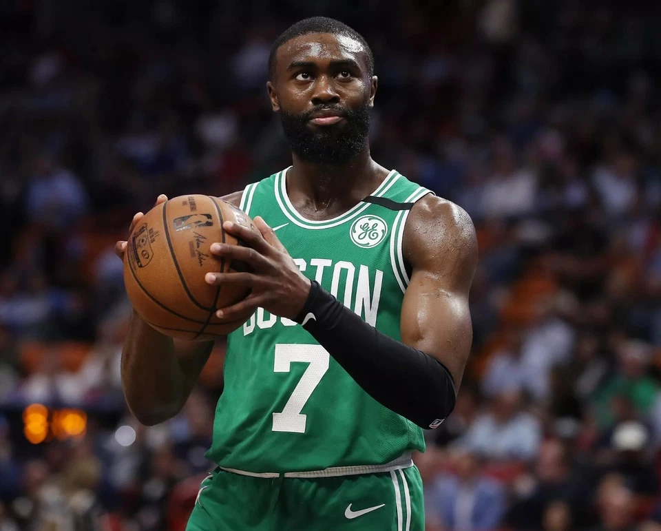 Foto brillante 8x10 de los Boston Celtics Jaylen marrón de baloncesto de la NBA impresión #3 Foto 1 de 1