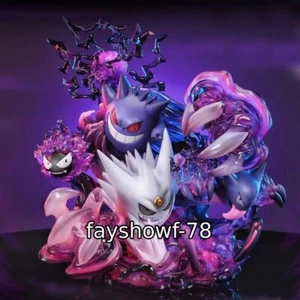 Pocket Monsters Gengar Ghost Type Pokémon PVC Oversized Figur LED Ornament Geschenk - Bild 1 von 7
