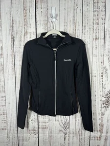 Bench Full Zip Activewear Jacket Hoodie, Thumbholes / Women's SMALL /B5 #0026 - Picture 1 of 9