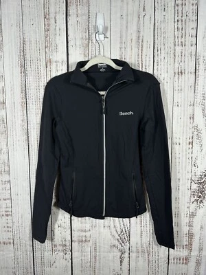 Bench Full Zip Activewear Jacket Hoodie, Thumbholes / Women's SMALL /B5 #0026 - Image 1 of 4