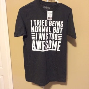New Hybrid T-Shirt Cute Saying From Khols Size S - Picture 1 of 3