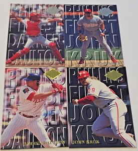 Fleer Ultra 1994 béisbol Philadelphia Phillies mejor conjunto completo M1-M4 - Imagen 1 de 2