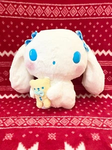 Sanrio Characters Mouth Open Cinnamoroll Hugging Bear Plush - Picture 1 of 4