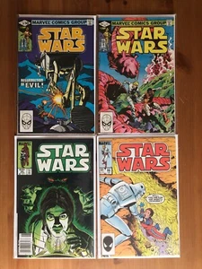 STAR WARS - Marvel Comics- LOT OF 4 ISSUES, EXCELLENT COND. Classic! - Picture 1 of 7