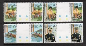 PARES DE CANALETAS DE PREMIO ANV DUKE OF EDIMBURGO ISLANDS MNH 1981 SG448-451 25TH ANV DUKE OF EDIMBURGO - Imagen 1 de 1