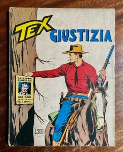 TEX # 92 / Giustizia - L.200 - Edizioni Araldo 6/1968 (A) - Foto 1 di 5