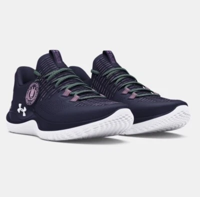 Under Armour Flow Dynamic International Women’s Day Sneakers (NIB) Navy Sz 5 - Image 1 of 4