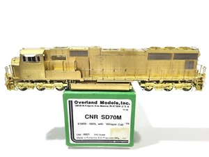Overland OMI CN EMD SD70M Canadian National HO Brass Model #6601 Unpainted - Picture 1 of 14